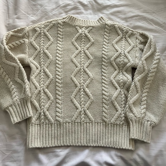 Frank and Oak Cable Knit Sweater - Picture 3 of 4
